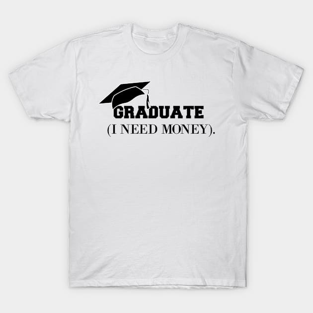 graduation 2019 T-Shirt by Pinkfeathers